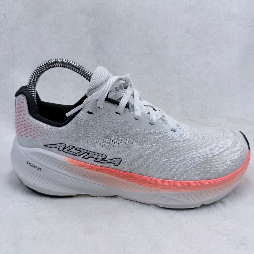 Altra Experience Flow 3 Womens Running Shoes White Coral Size 7.5 Athletic Shoe